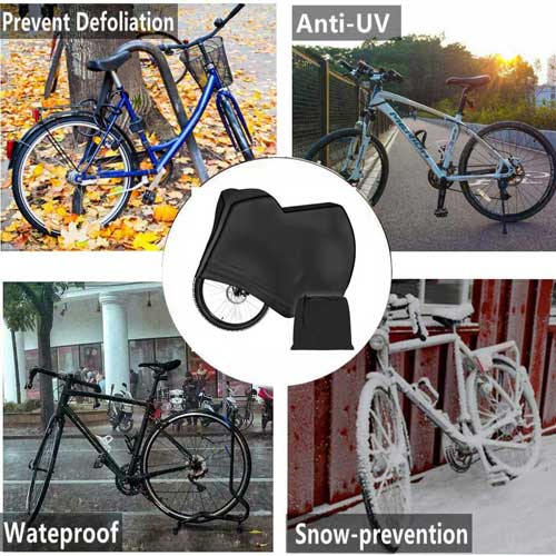 praktična vodootporna navlaka za bicikl